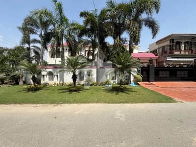 36 Marla Corner Slightly Used Spanish Design 9-Bed Room Full Basement Bungalow For Sale At Prime Location Of DHA Lahore Near To Park Masjid & Commercial Market.