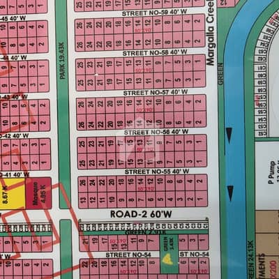 1 Kanal Plot for sale Margalla Enclave