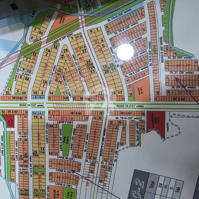 9 Marla Plot for sale Bahria enclave