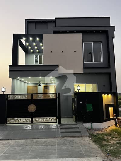 Bahria Nasheman 5 Marla Corner Brand New House Available For Sale Very Lowest Price