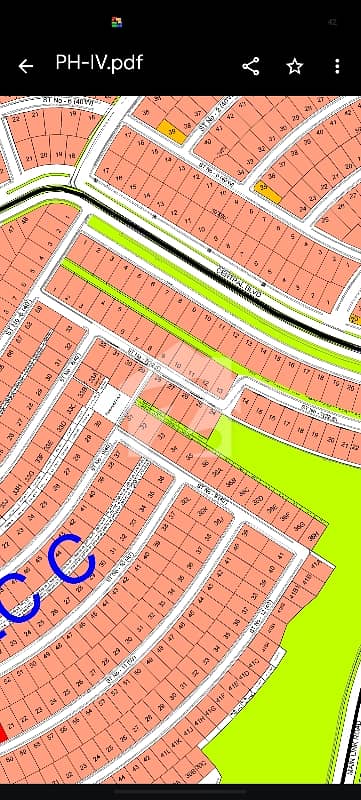 Sector C street no7 Solid Plot available for sale