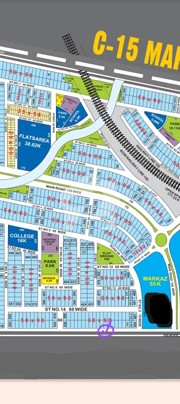 C 15.50/90 Plot For Sale