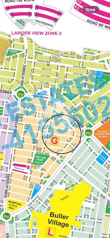 DHA Phase 9 Prism Block G Hot Location Plot For Sale