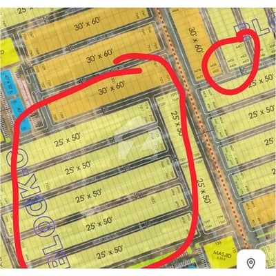 Cornor Plot For Sell In Fasial Hills B-Block