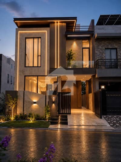 5 Marla Ultra Modern Brand New House For Sale In DHA 9 Town Lahore
