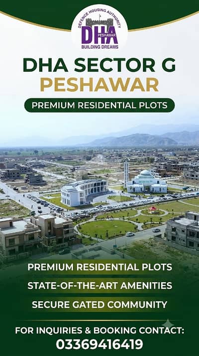 5 Marla plot for sale in Dha peshawar