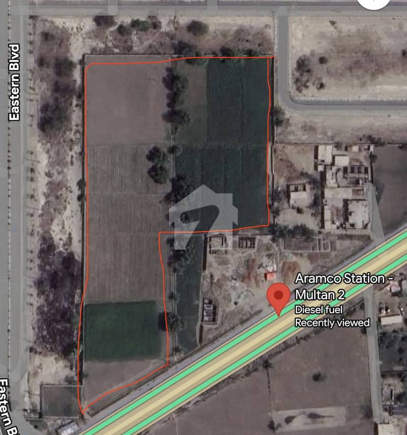 44 Kanals, 220ft front adjacent to Aramco Multan 44 Kanals, 220ft front adjacent to Aramco Multan