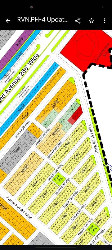 Sector B Street no4 Plot available for sale