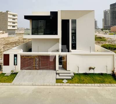 500 yards Brand New Furnished Bungalow Artistic built Swimming Pool available for tasteful buyer