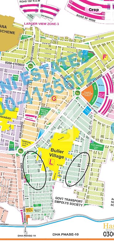 DHA Phase 9 Prism Block L Hot Location Plot For Sale