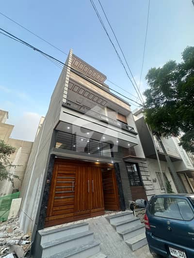 ZEENATABAD CHS SCHEME 33 120YARD BRAND NEW ZERO METER HOUSE AVAILABLE ON SALE