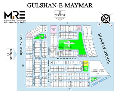 240 Square Yards Residential Plot For Sale In Sector U Gulshan-E-Maymar