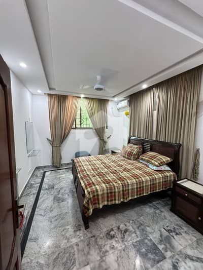 Luxury 1 Bed Furnished Portion in F-11 | Attached Bath | 300 Units Free