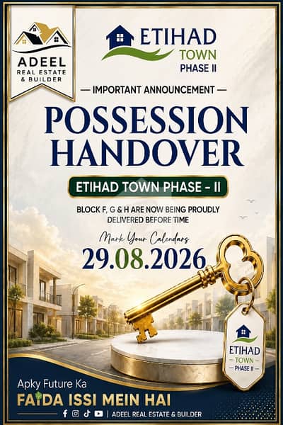 Eithad Town phase 2 Block G
