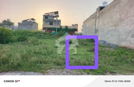 6 Marla plot for sale in VIP extension Airport, housing society Rawalpindi
