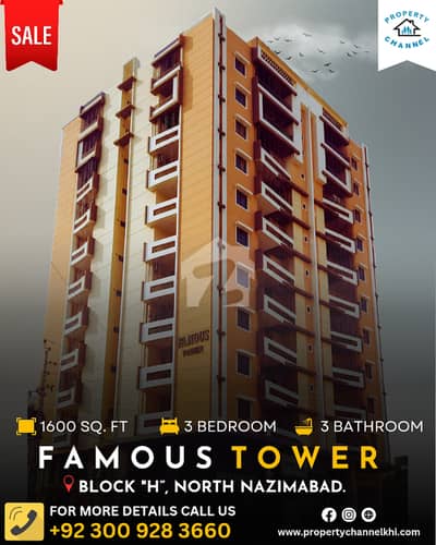 FAMOUS TOWER 3 BEDROOMS APARTMENT FAMOUS TOWER 3 BEDROOMS APARTMENT