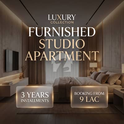 Luxury Furnished Studio Apartment - 3 Years Installments
