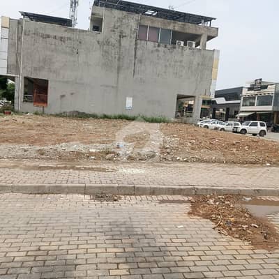 Three side commercial plot for sale in the class III Market G-13 Islamabad
