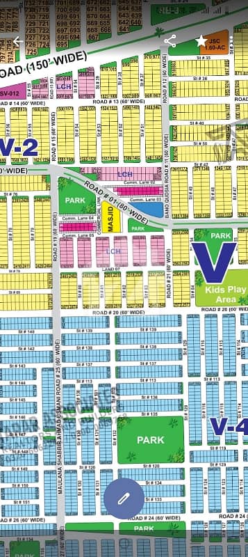 DHA Multan good location plot for sale