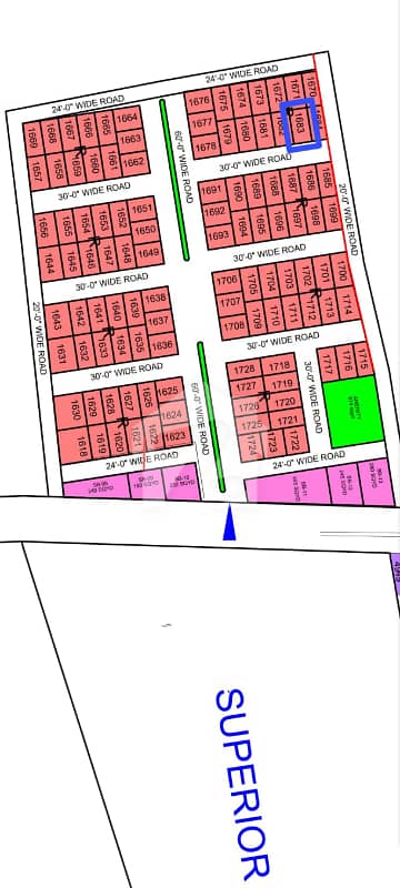 R-1683, 120 Sq Yard, Superior Block 1 R-1683, 120 Sq Yard, Superior Block 1