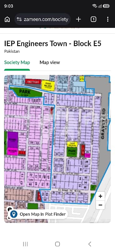 18 Marla E5 Block