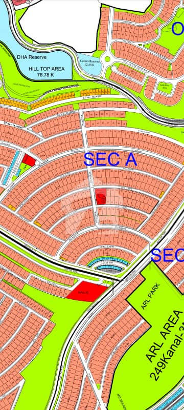 Residential plot Available for sale in DHA phase 4 Sector A