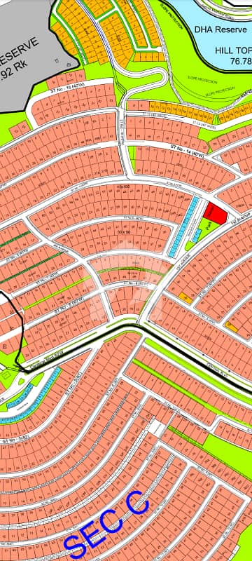 Residential plot Available for sale in DHA phase 4 Sector A