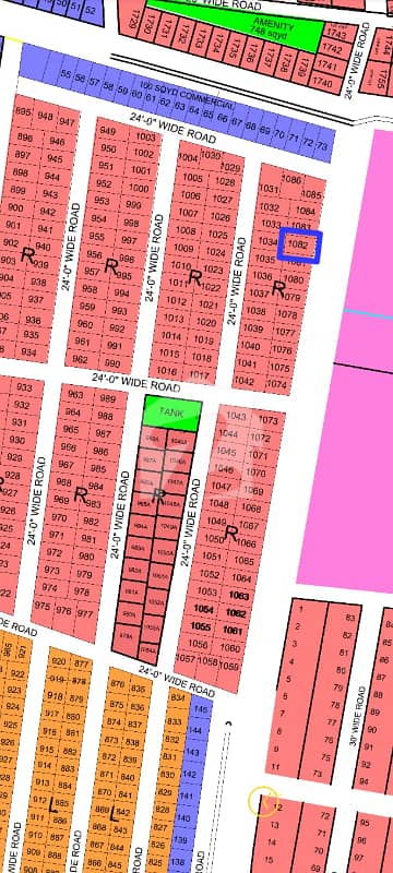 R-1082, 120 Sq Yard, Gold Block R-1082, 120 Sq Yard, Gold Block