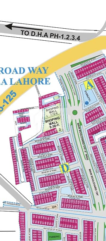 Very Low Price Investor Price DHA Phase 8 Broadway 4 Marla Commercial Plot For Sale Investor Price