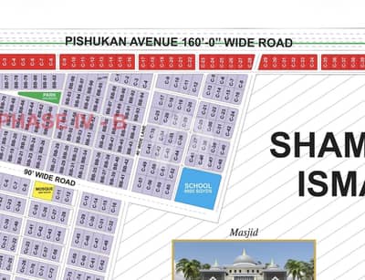 1000 Sq Yards Commercial Plot For Sale On Pishukan Avenue, New Town Gwadar