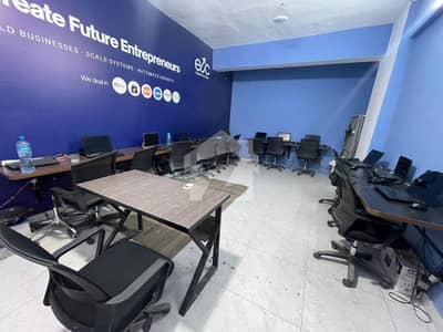 Furnished Office For Rent In Shamsabad Aries Tower | Call Centre & Quran Academy Suitable
