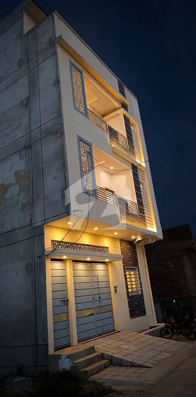 Brand New 120 Yard Park Facing House For Sale In Sadiq Livna