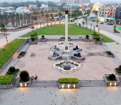 Bahria Enclave 5 Boulevard category plot For sale Solid land