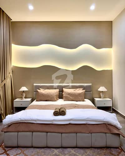 One Bed Furnished Apartment For Rent In Bahria Town lahore