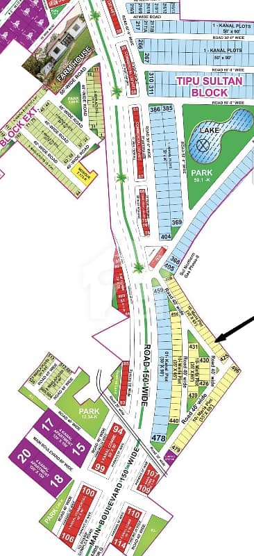 9.5 Marla Most Affordable Plot In Tipu Block 9.5 Marla Most Affordable Plot In Tipu Block