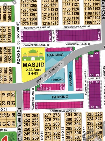 4 Marla Commercial plot available most livable and prime sector H