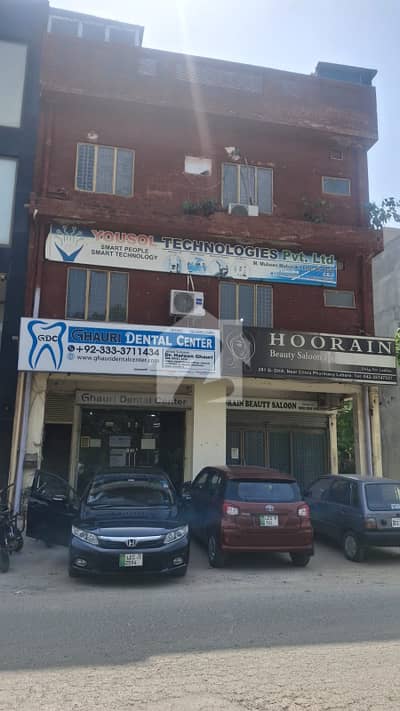 8 Marla Plaza For Sale Rental Income Rs. 4.75 Lac Monthly | 3 Floors | Near Farooq Hospital