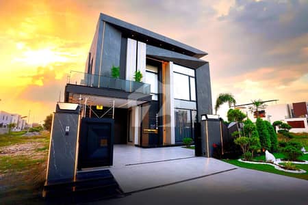 1 Kanal Top Quality Build Luxurious Beautiful Ultra Modern Design Villa With Basement For Sale In DHA Lahore Phase 7 Prime Location Near To Raya