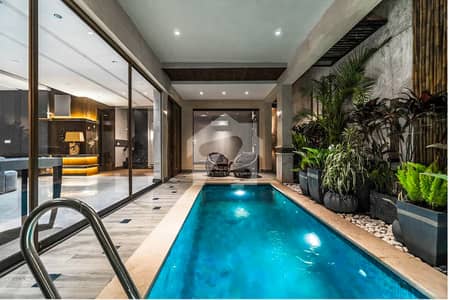 1 Kanal Top Quality Build Luxurious Beautiful Modern Design Villa With Basement For Sale In DHA Lahore Phase 6 Prime Location
