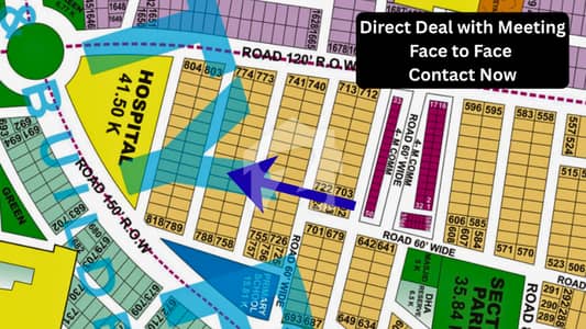 G-782 | Direct Deal with Meeting | Near Commercial | Prime Sector G | Excellent Road Connectivity | Phase 9 Prism
