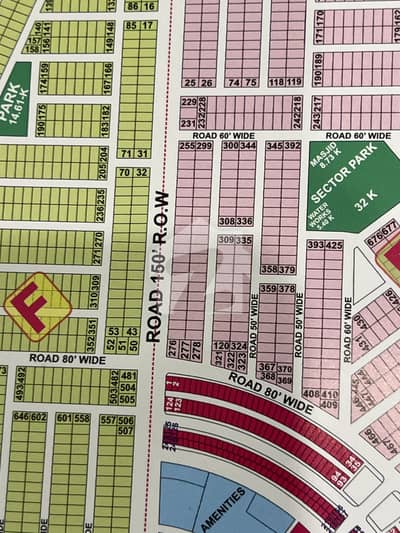 Pair Plot for Sale F Block 150 Ft Road