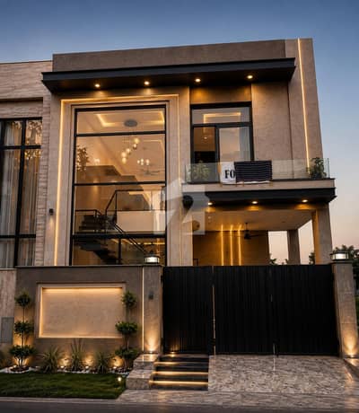 5 Marla Out Class Stylish Luxury Bungalow For Sale In DHA Phase 9 Town A Block Approach Wide