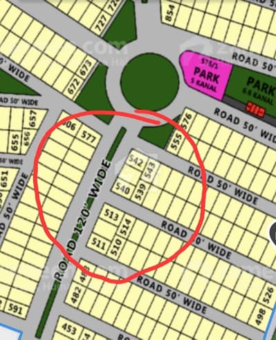 1 Kanal Plot B Block Good Location 1 Kanal Plot B Block Good Location
