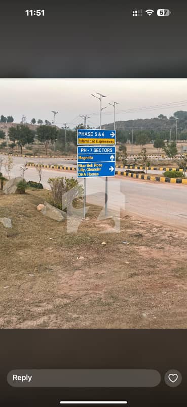 ڈی ایچ اے ویلی - بلیوبیل سیکٹر ڈی ایچ اے ویلی,ڈی ایچ اے ڈیفینس,اسلام آباد میں 8 مرلہ رہائشی پلاٹ 71.0 لاکھ میں برائے فروخت۔