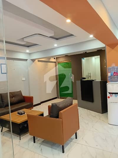 Fully Furnished Office Floor Available For Rent In Blue Area, Islamabad At Prime Location.