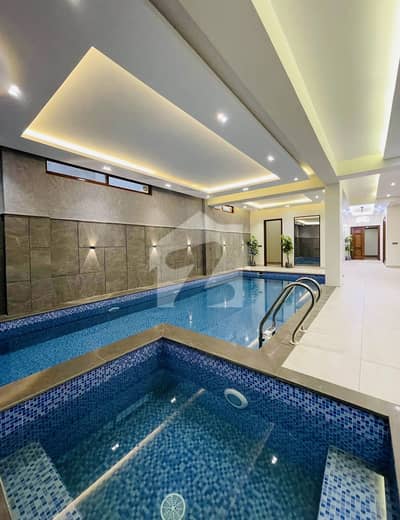 500 yards Brand New Bungalow With Pool Basement Available for sale