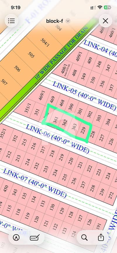 Park View City, F Block, 05 Marla, Height Location, Solid Land