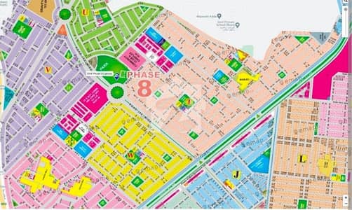DHA Lahore phase 8  8 Marla commercial plot for sale