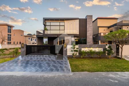 Double Height Designed 1 Kanal Modern House In DHA Phase 7 For Sale