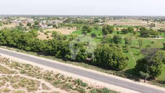 5 Kanal Commercial Plot For Sale On Main By Pass Road Faisalabad For Investment & Patrol Pump